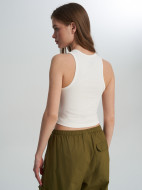 Майка женская Vans Oval Logo Tank — фото №5