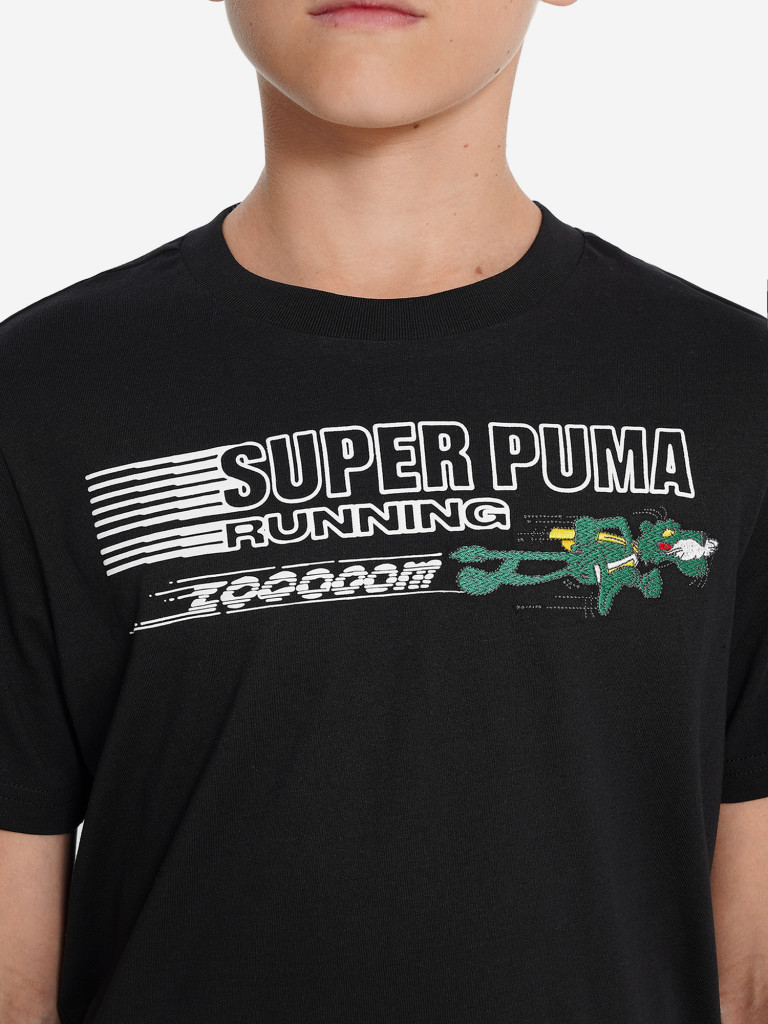 PUMA Super Graphic ұлдарға арналған футболкасы — фото №5
