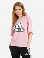 Футболка женская adidas Essentials Logo Cropped