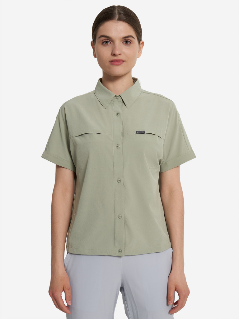 Рубашка с коротким рукавом женская Columbia Boundless Trek Ss Button Up II — фото №2