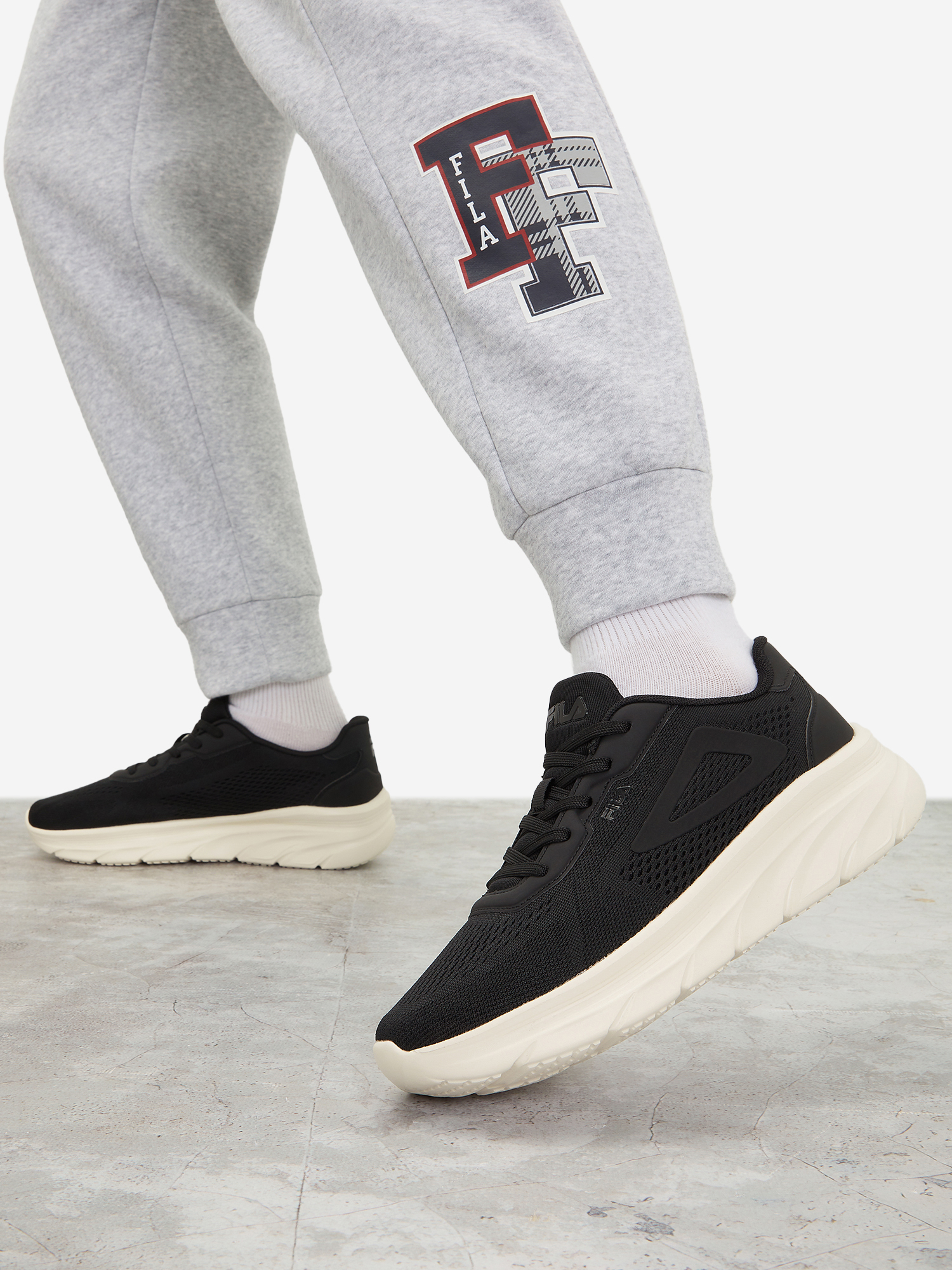 Кроссовки женские FILA Base 2.0 Mesh черный цвет — купить за 24990 тг в ...