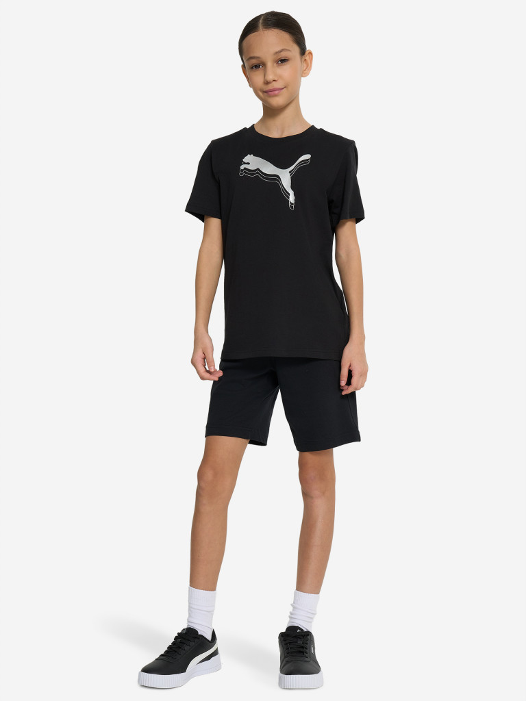 PUMA Metallic қыздарға арналған футболкасы — фото №4