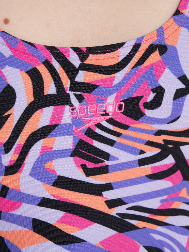 Купальник слитный для девочек Speedo Digi — фото №5