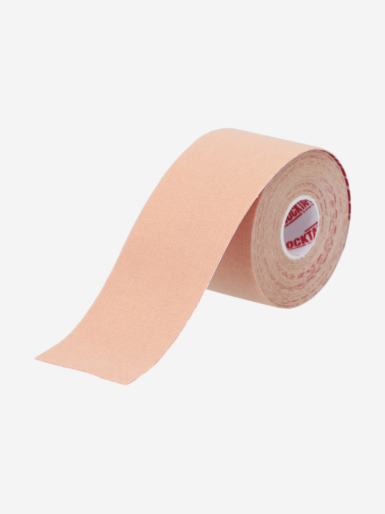 Кинезиотейп Rocktape Classic 5 см х 5 м, бежевый — фото №2