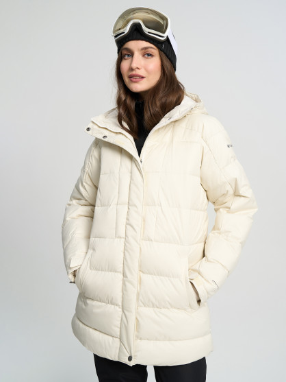 Columbia Snowside Peak Long Insulated Jacket жел өткізбейтін таушаңғы әйелдер курткасы