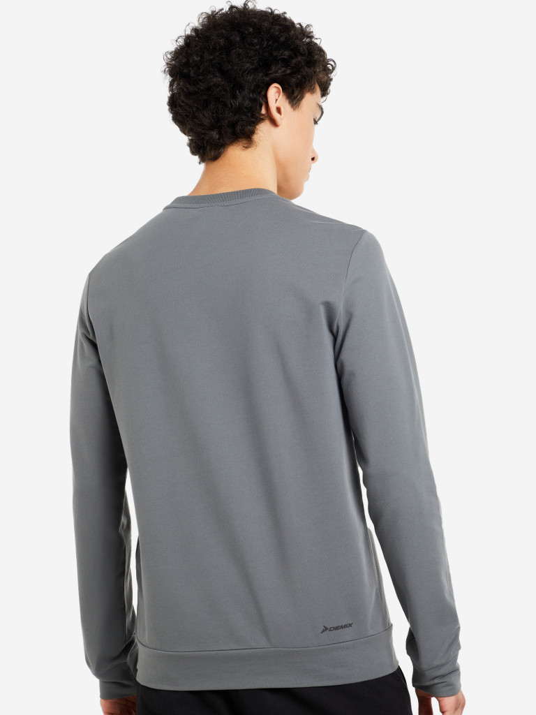 Свитшот мужской Demix темно-серый цвет — купить за 3290 тг со скидкой ...