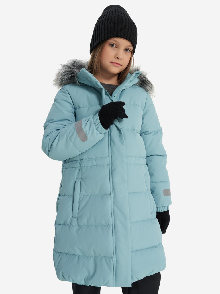 Пальто утепленное для девочек Northland — фото №5
