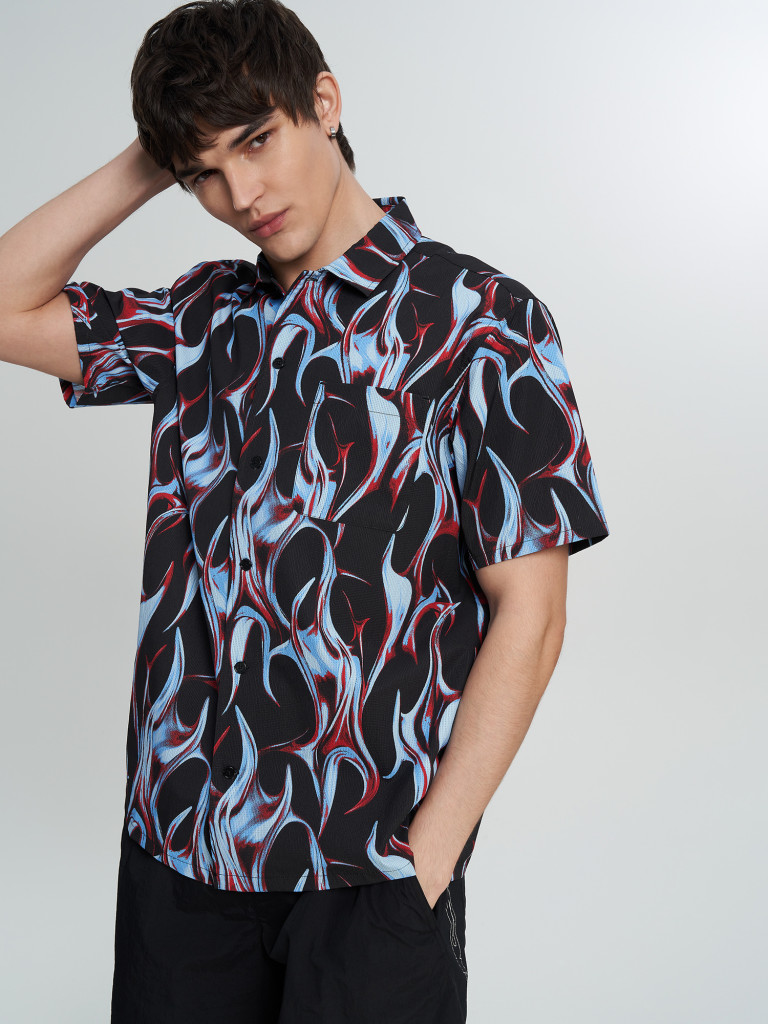 DC Shoes Full On Resort ерлер қысқа жеңді жейдесі
