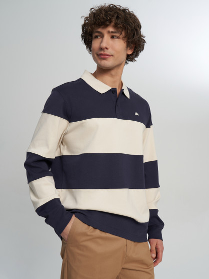 Robe di Kappa ұзын жеңді ерлер полосы