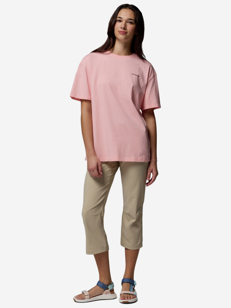 Columbia Rolling Bend Graphic Oversized Tee оверсайз әйелдер футболкасы — фото №3