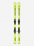 Горные лыжи детские Fischer RC4 Pro + крепления FS 7