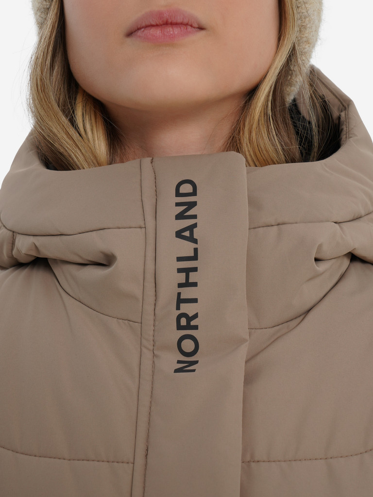 Пальто утепленное для девочек Northland — фото №11