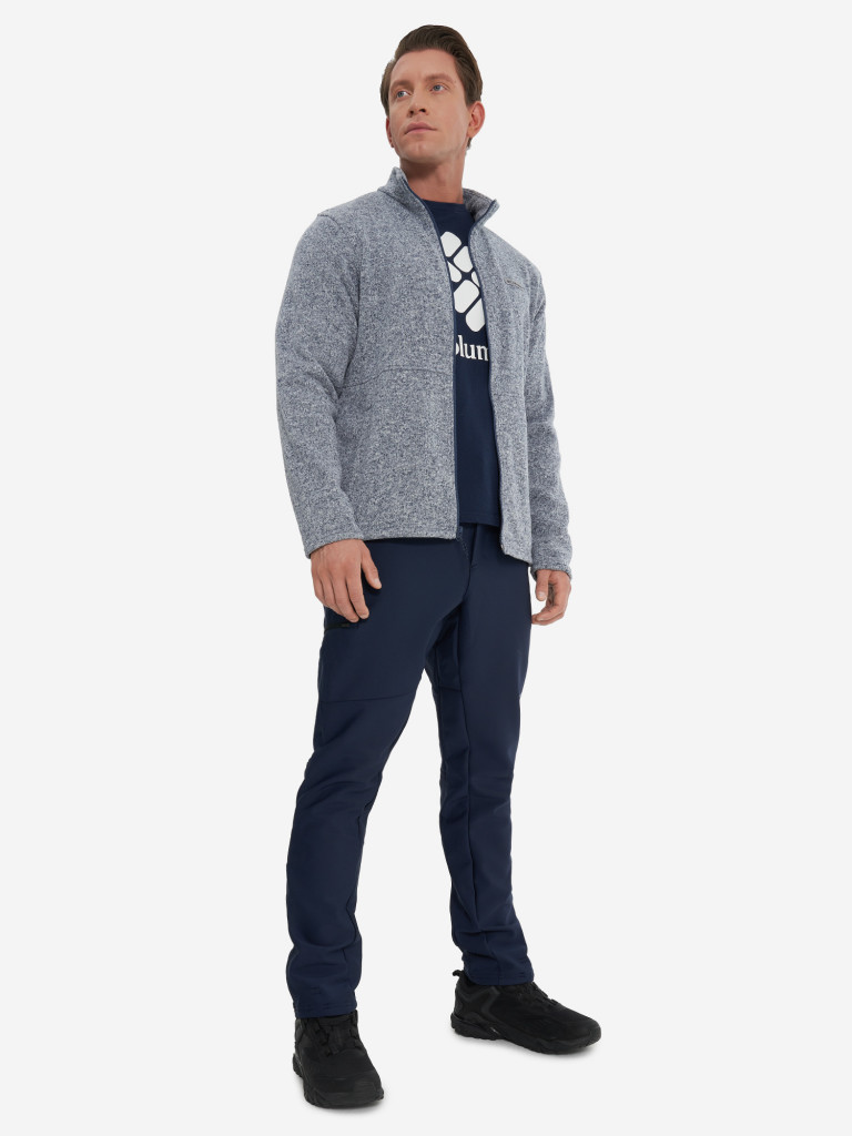 Джемпер флисовый мужской Columbia Alto Pass Full Zip Fleece — фото №4