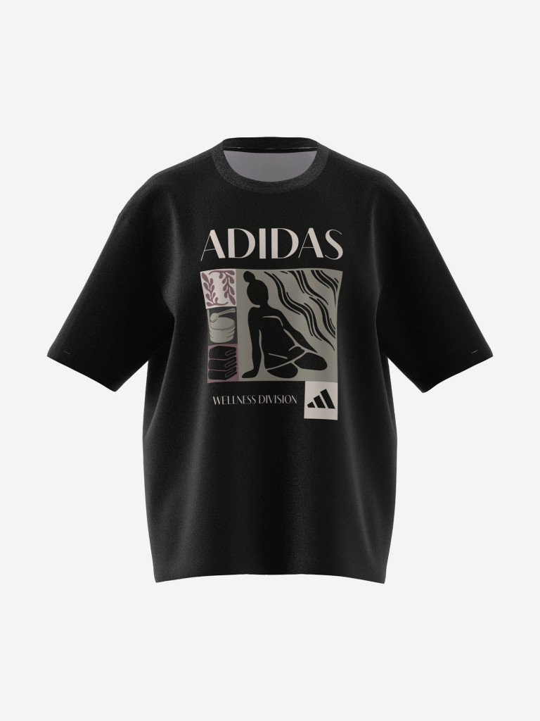 Футболка женская adidas Wellness — фото №2