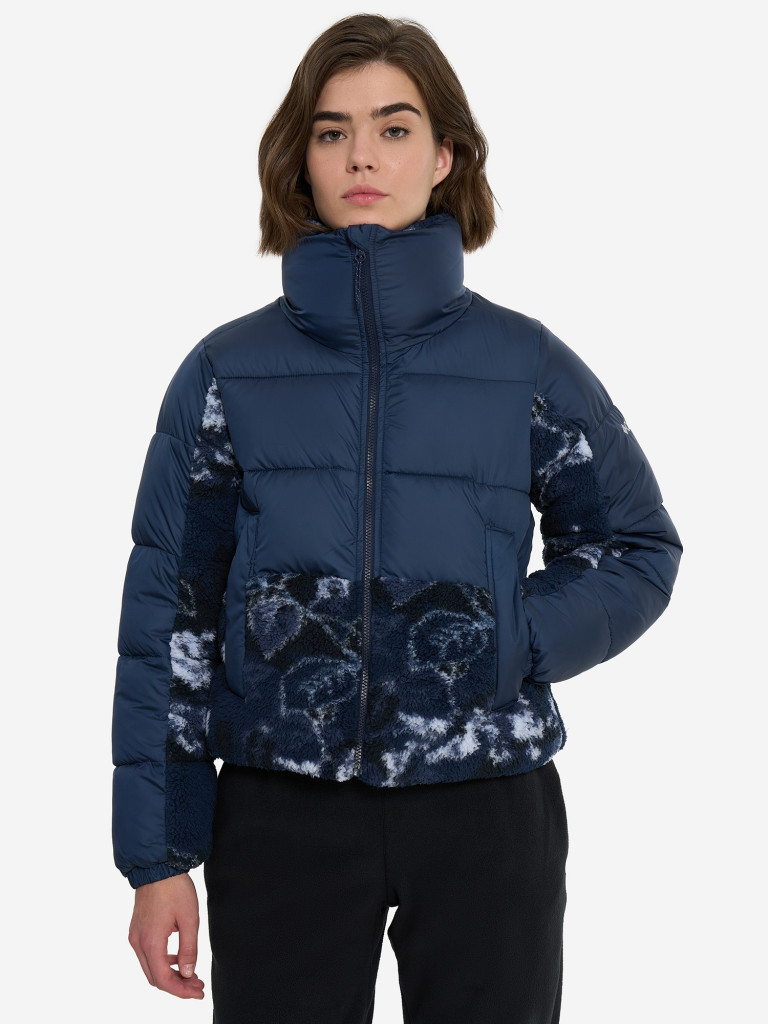 Куртка утепленная женская Columbia Leadbetter Point II Print Sherpa Hybrid — фото №3