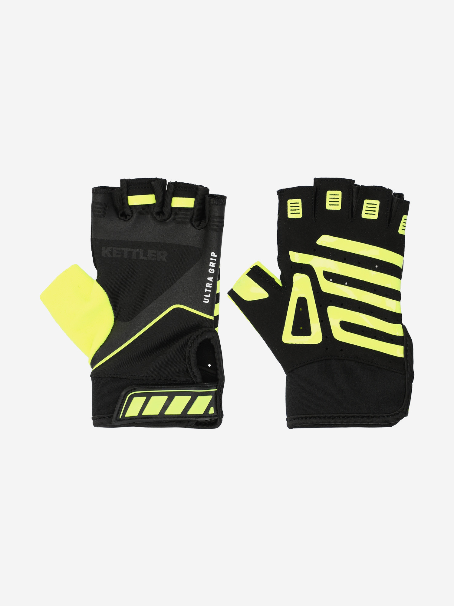 Перчатки для фитнеса KETTLER черный/желтый цвет — купить за 4890 тг со ...