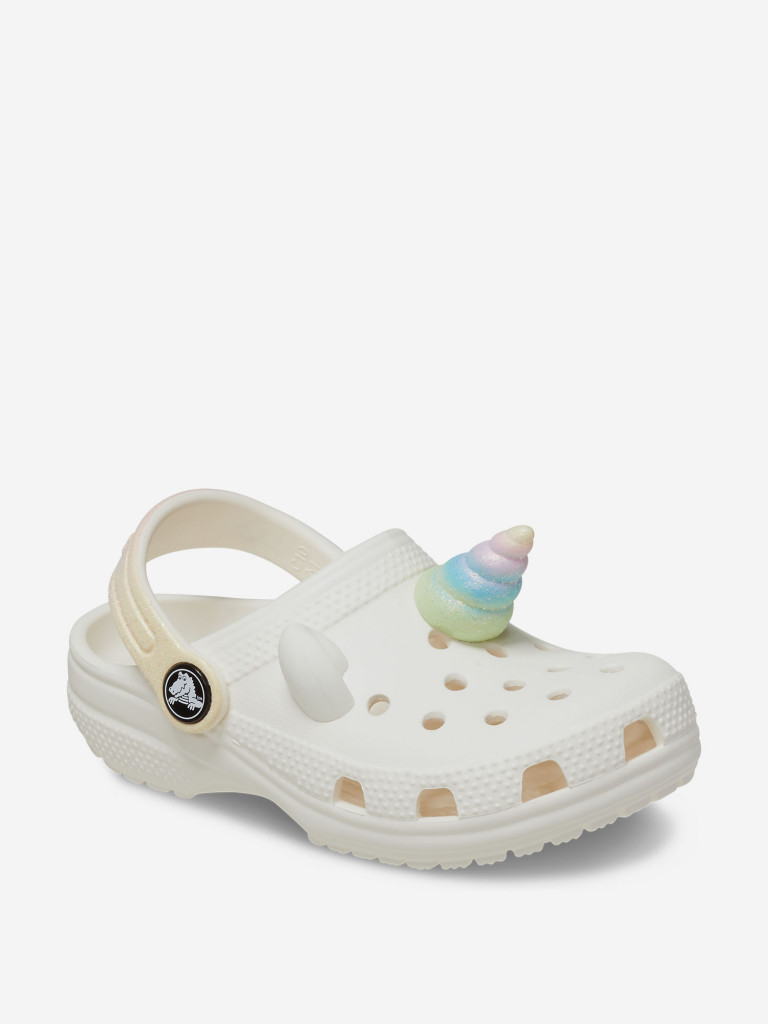 Сабо для девочек Crocs Classic Iam Rainbow Unicorncgt — фото №2