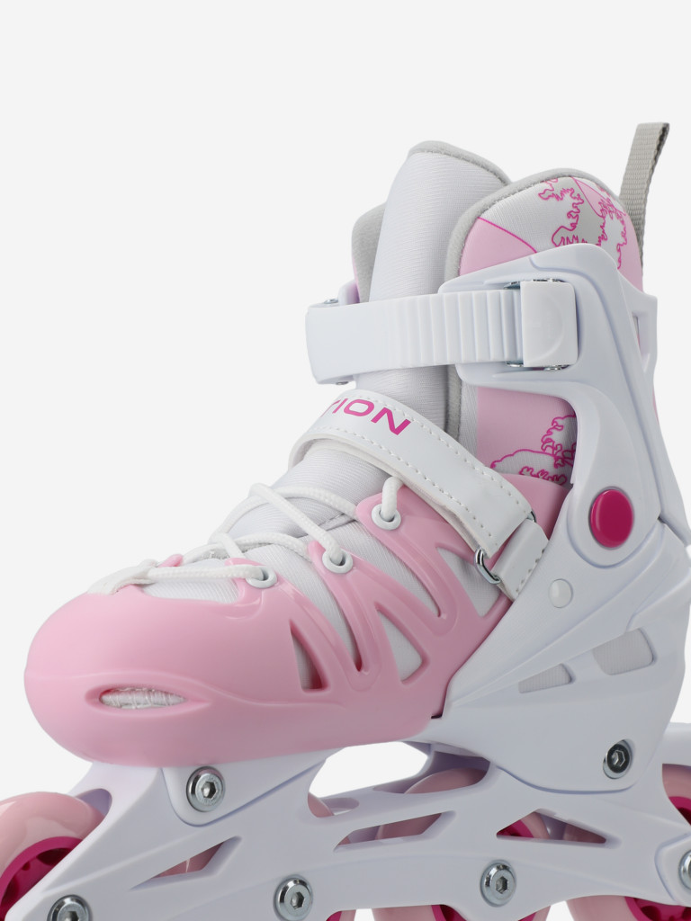 Роликовые коньки детские раздвижные Reaction Galaxy girl — фото №9