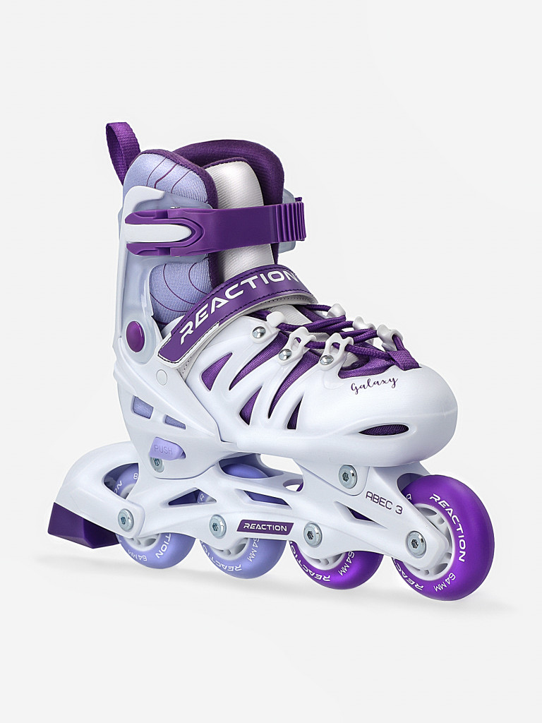 Роликовые коньки детские раздвижные Reaction Galaxy — фото №2