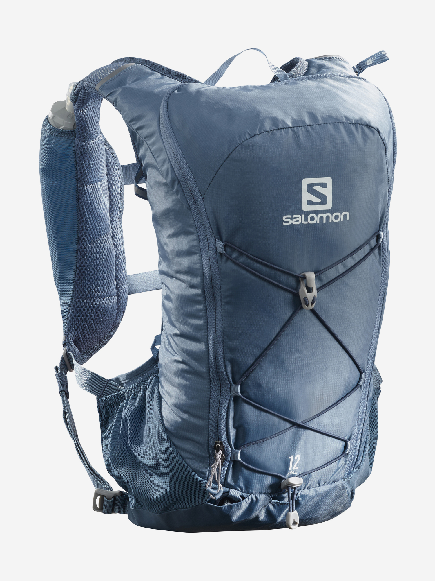 Рюкзак-жилет Salomon Agile 12 Set синий цвет — купить за 51440 тг со ...