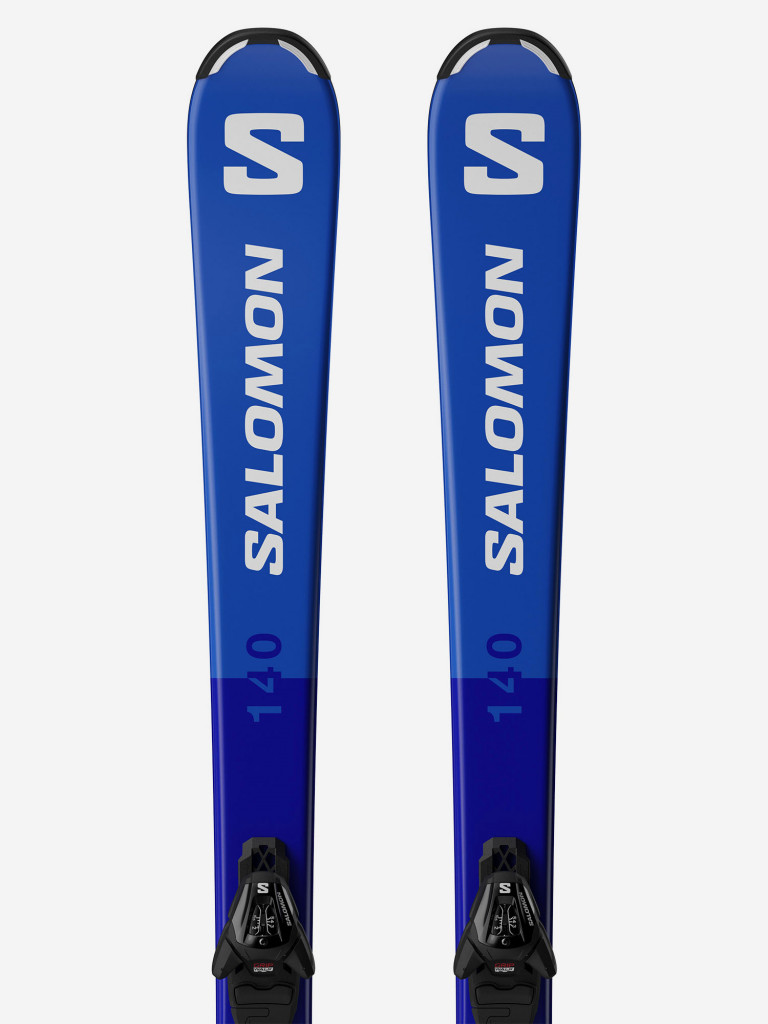 Горные лыжи детские Salomon PM S/Race M + крепления L6 GW J2 80 — фото №4