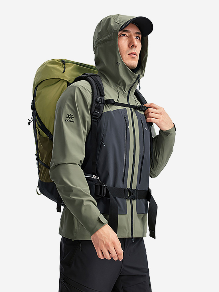 Куртка мембранная мужская Kailas Yangmolong Hardshell — фото №5