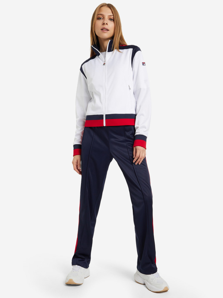 Ветровка женская FILA белый цвет — купить за 18240 тг со скидкой 50 % в ...