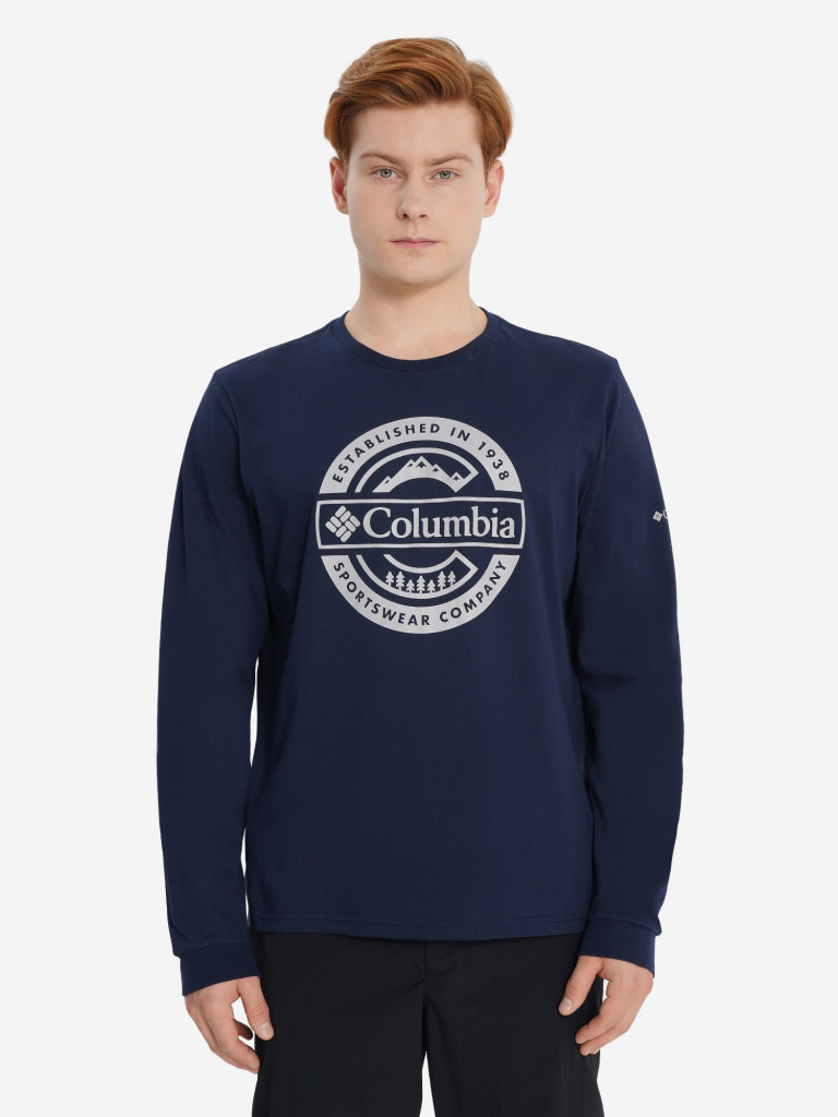 Columbia Csc Seasonal Logo Ls Tee ерлер лонгсливі — фото №2