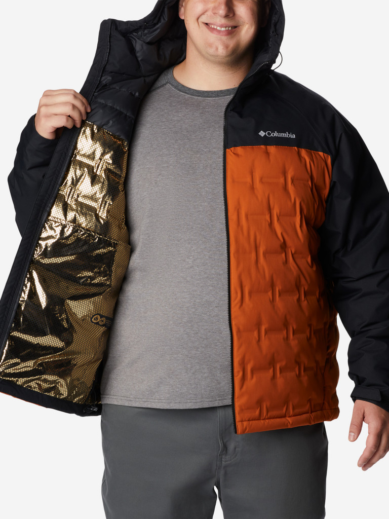 Пуховик мужской Columbia Grand Trek II Down Hooded Jacket, Plus Size — фото №7