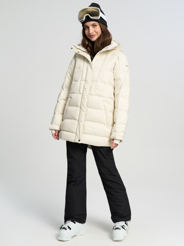 Columbia Snowside Peak Long Insulated Jacket жел өткізбейтін таушаңғы әйелдер курткасы — фото №4