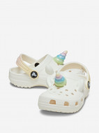 Сабо для девочек Crocs Classic Iam Rainbow Unicorncgt — фото №6