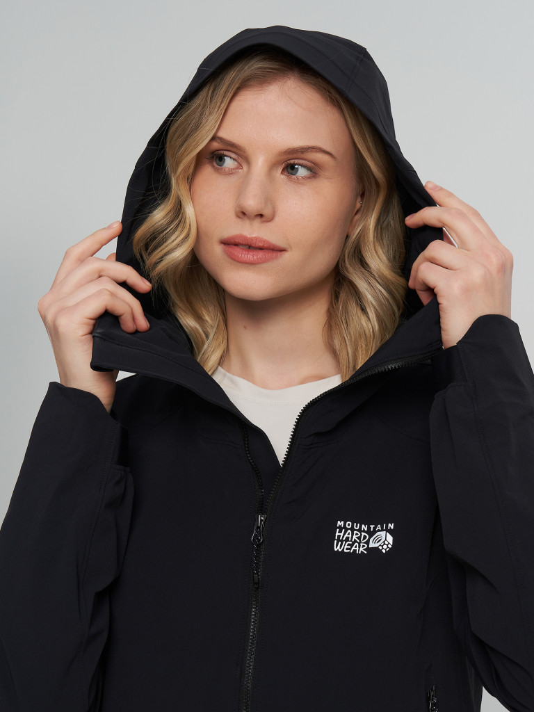 Mountain Hardwear Chockstone Alpine Lt Hooded Jacket әйелдер софтшелл курткасы — фото №6