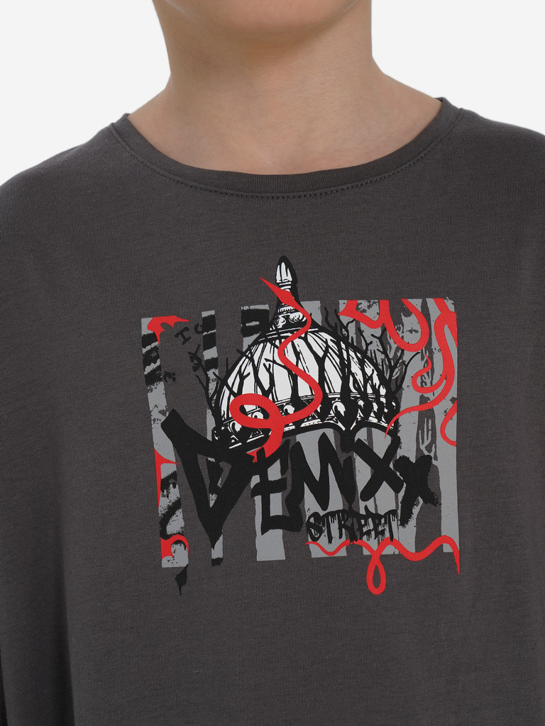 Футболка для мальчиков оверсайз Demix — фото №5