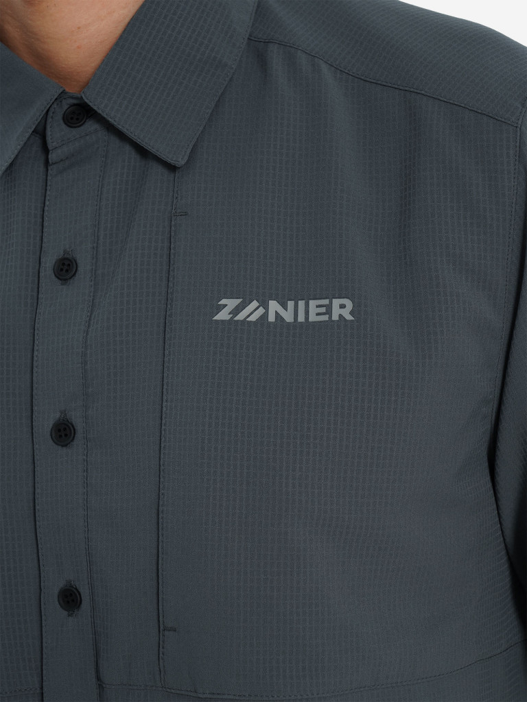 Рубашка с коротким рукавом мужская Zanier — фото №6