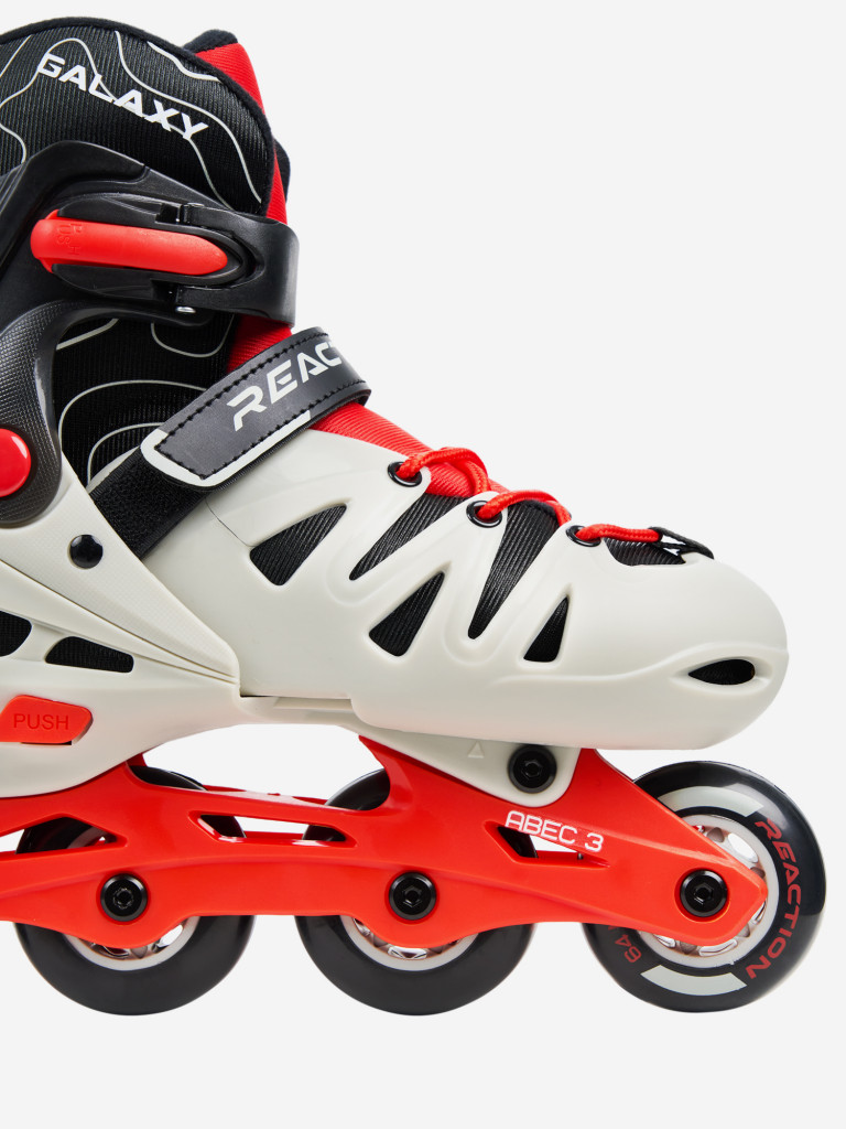 Роликовые коньки детские раздвижные Reaction Galaxy boy — фото №10