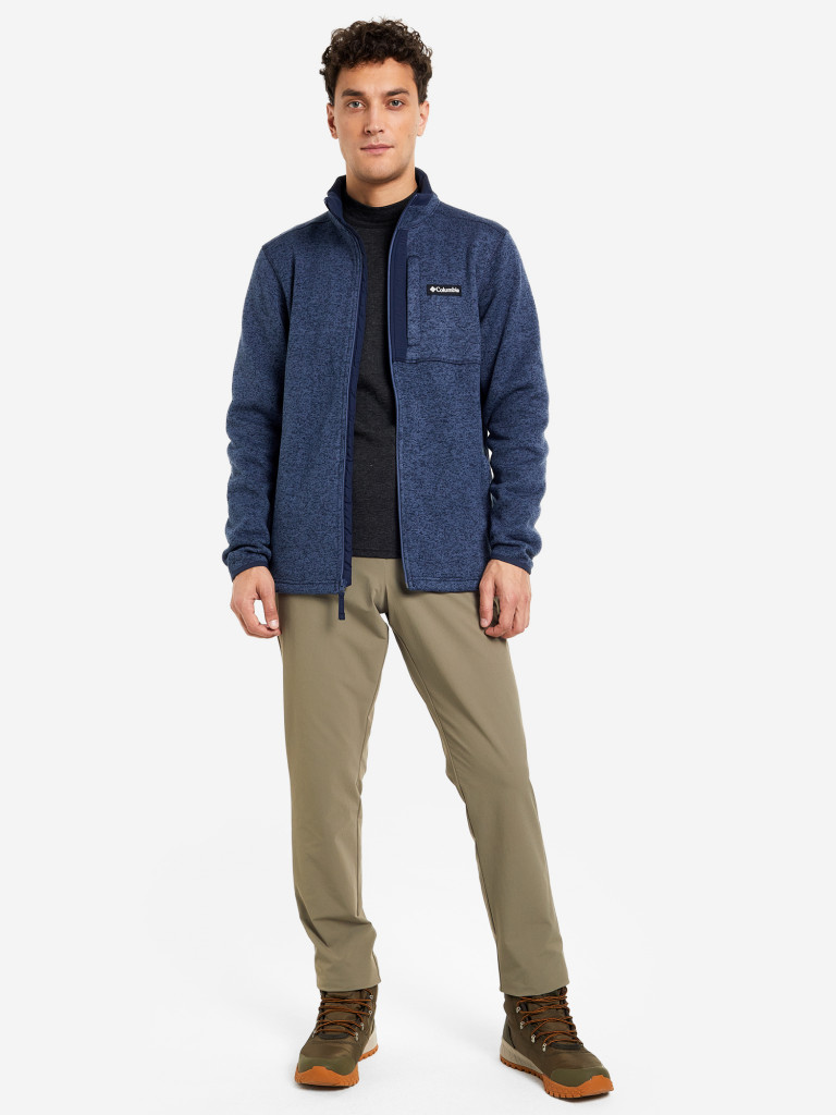 Джемпер флисовый мужской Columbia Sweater Weather Full Zip — фото №3