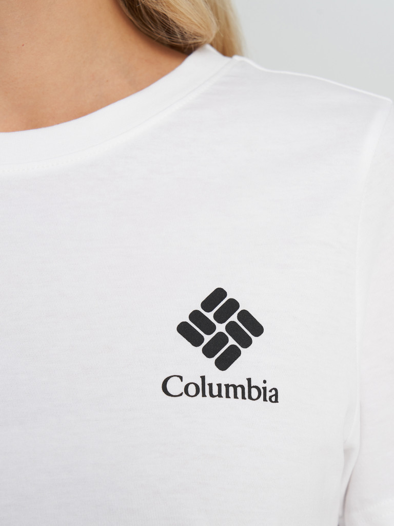 Футболка женская Columbia Rolling Bend Graphic SS — фото №6