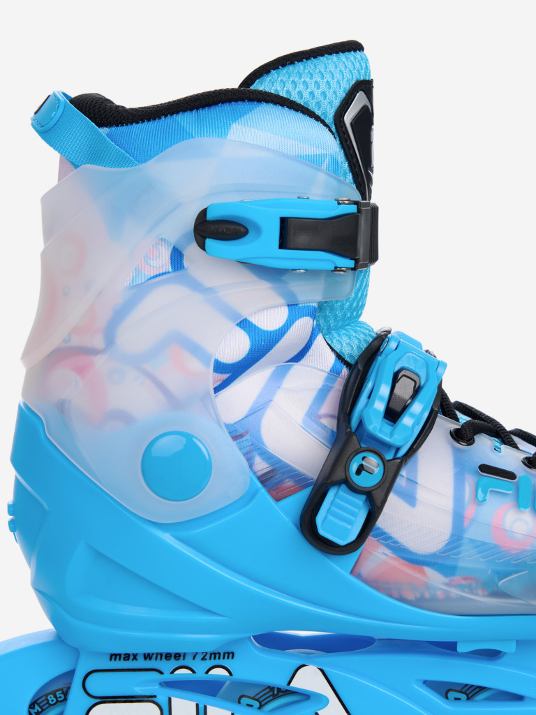 Роликовые коньки детские раздвижные FILA S-One Lightblue — фото №12