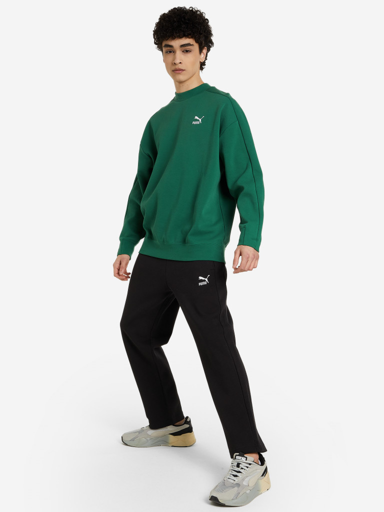 Свитшот мужской PUMA T7 Mock Neck Crew — фото №3
