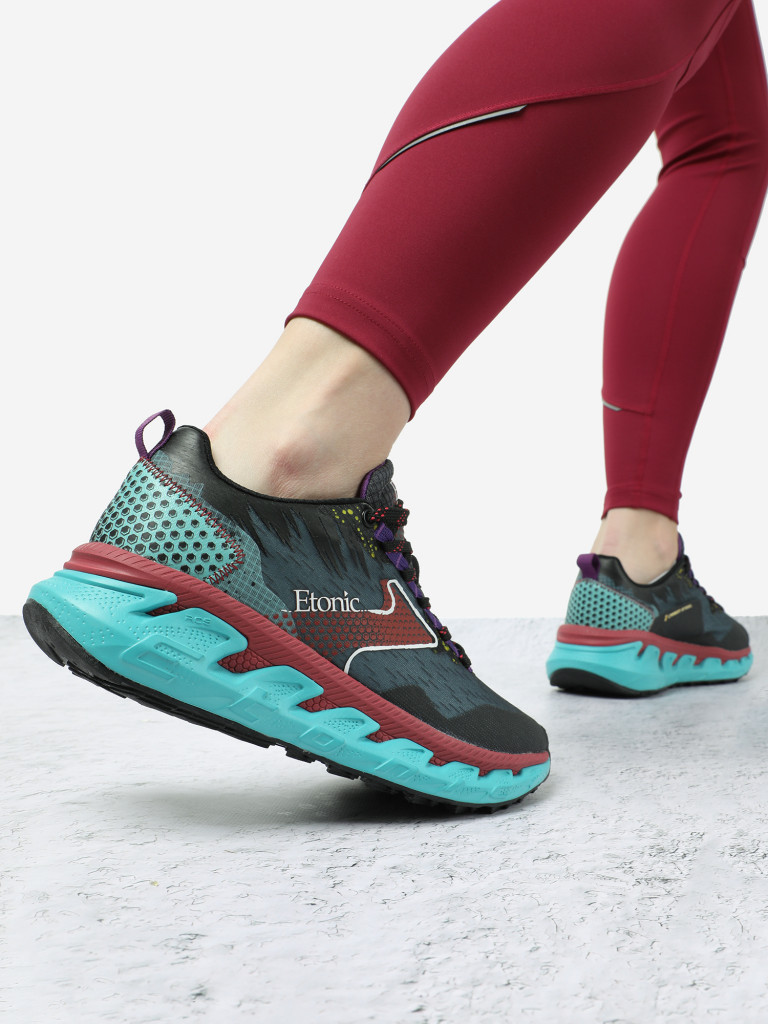 Кроссовки женские Etonic Carbon черный/ментол цвет — купить за 12740 тг ...