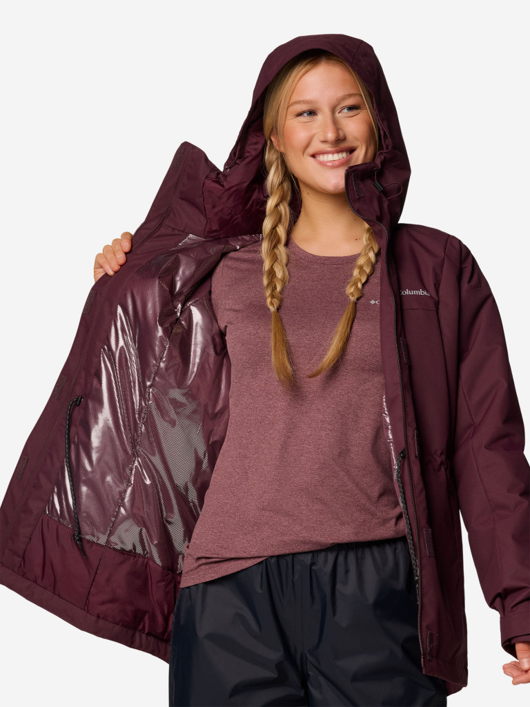 Куртка утепленная женская Columbia Hikebound II Long Insulated Jacket — фото №5