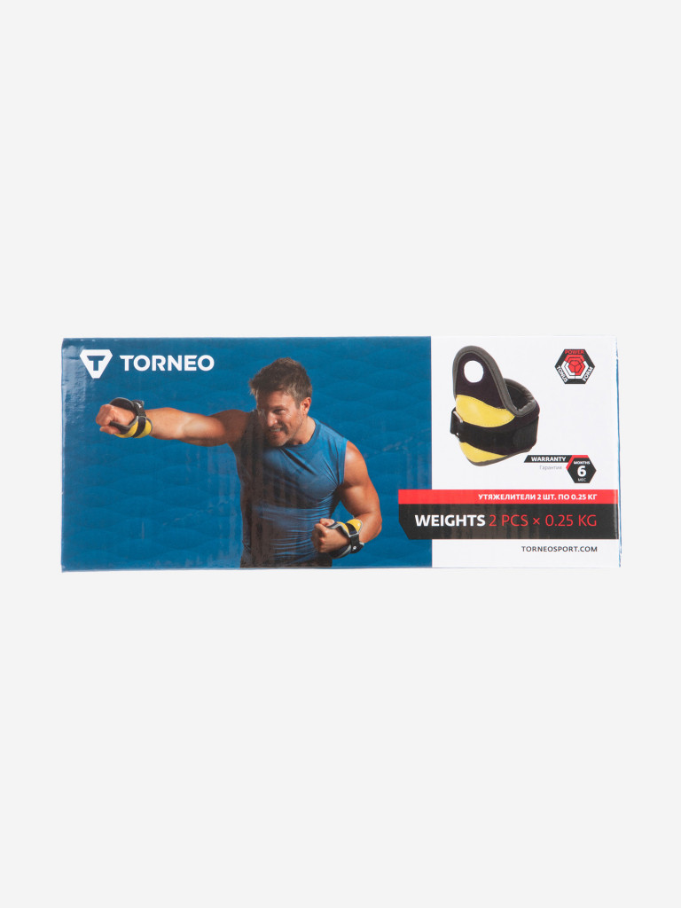 Утяжелители Torneo, 2 х 0,25 кг — фото №5