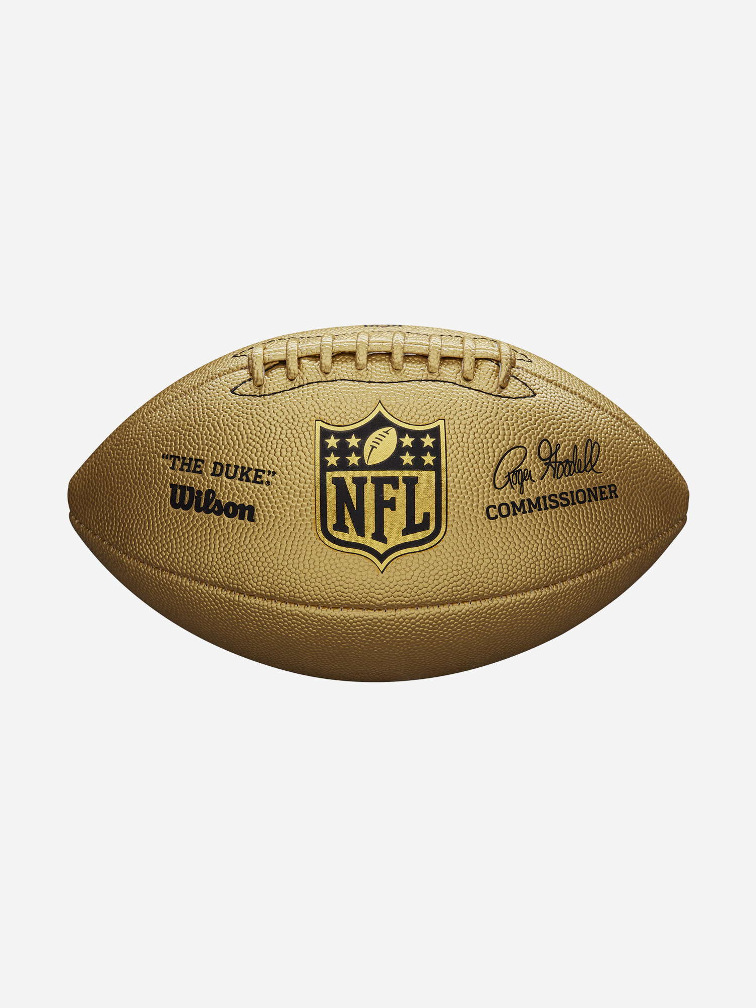 Мяч для американского футбола Wilson NFL Duke Metallic Edition желтый ...