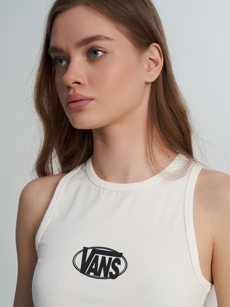 Майка женская Vans Oval Logo Tank — фото №8