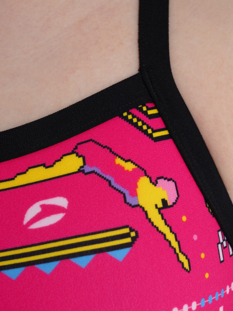 Купальник слитный для девочек Joss x Swim Rocket — фото №3