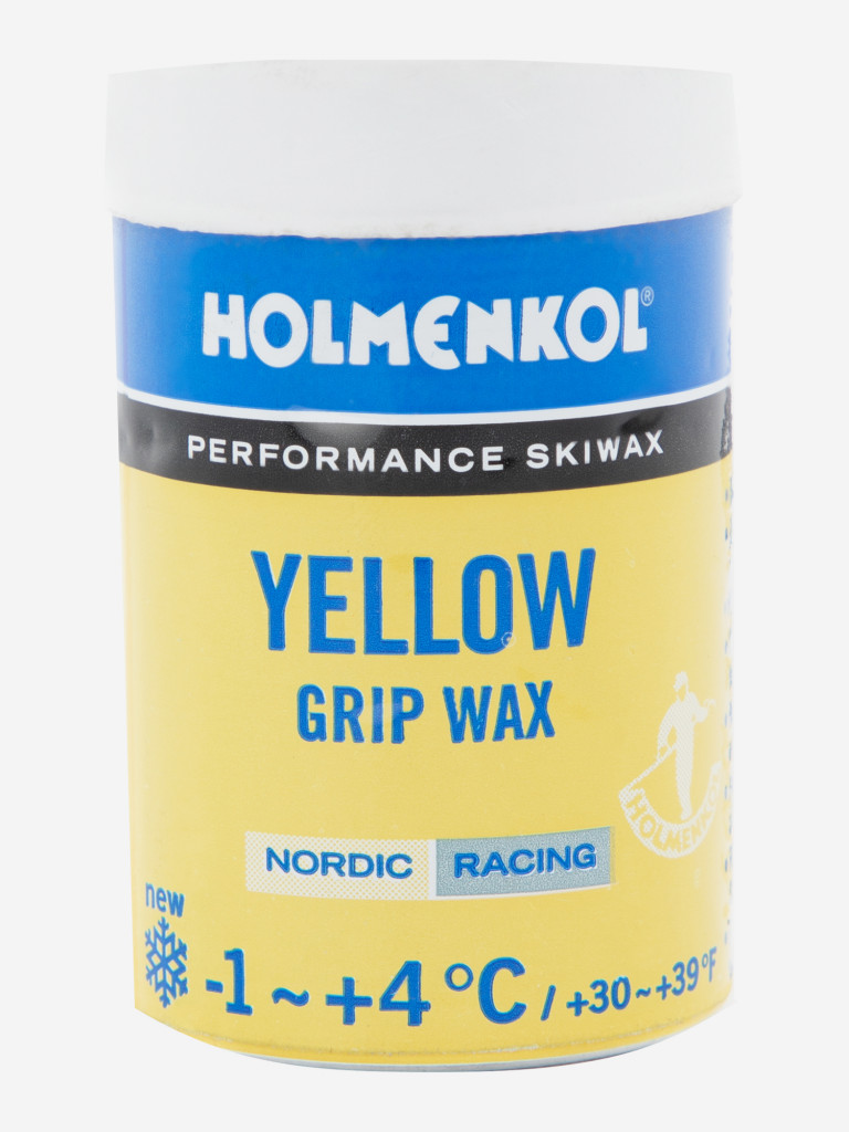 Мазь держания для беговых лыж HOLMENKOL Grip Yellow