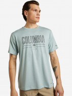 Футболка мужская Columbia Tech Trail Front Graphic SS Tee