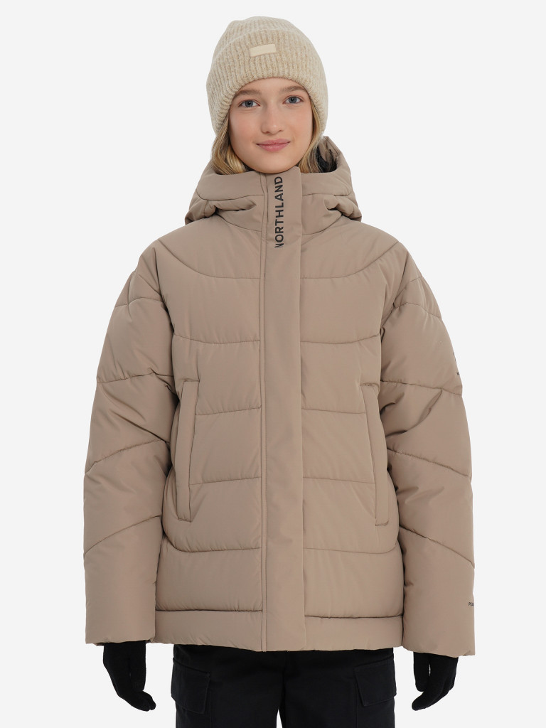 Пальто утепленное для девочек Northland — фото №5