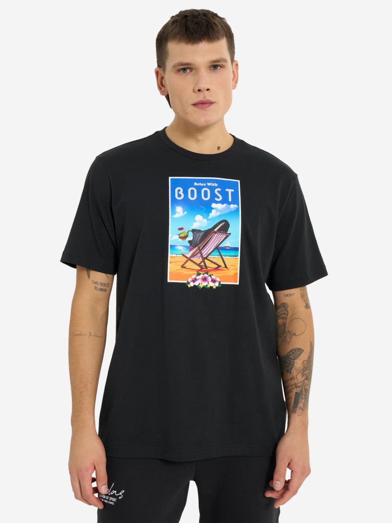 adidas Boost ерлер футболкасы — фото №2