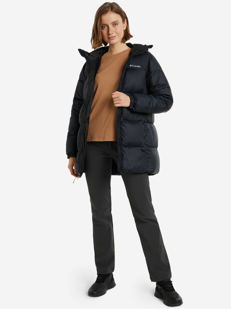 Пуховик женский Columbia Puffect Mid Hooded Jacket — фото №3